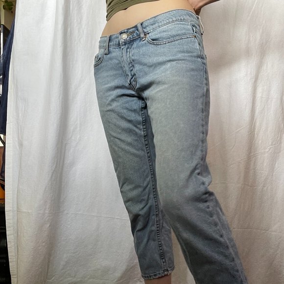 Cheap Monday Discontinued Low Rise Loose Boyfriend Jeans - Please Read - Picture 1 of 15